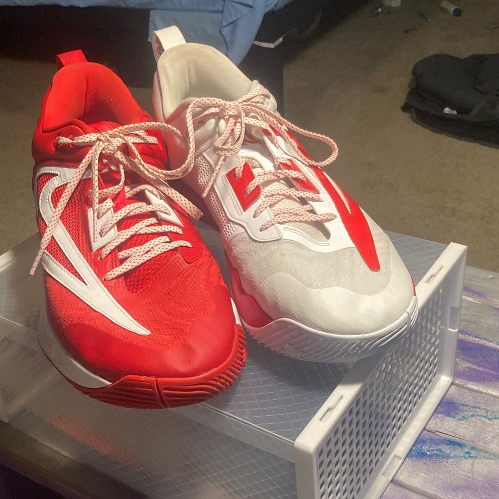 Nike Red And White Sneakers - image 1